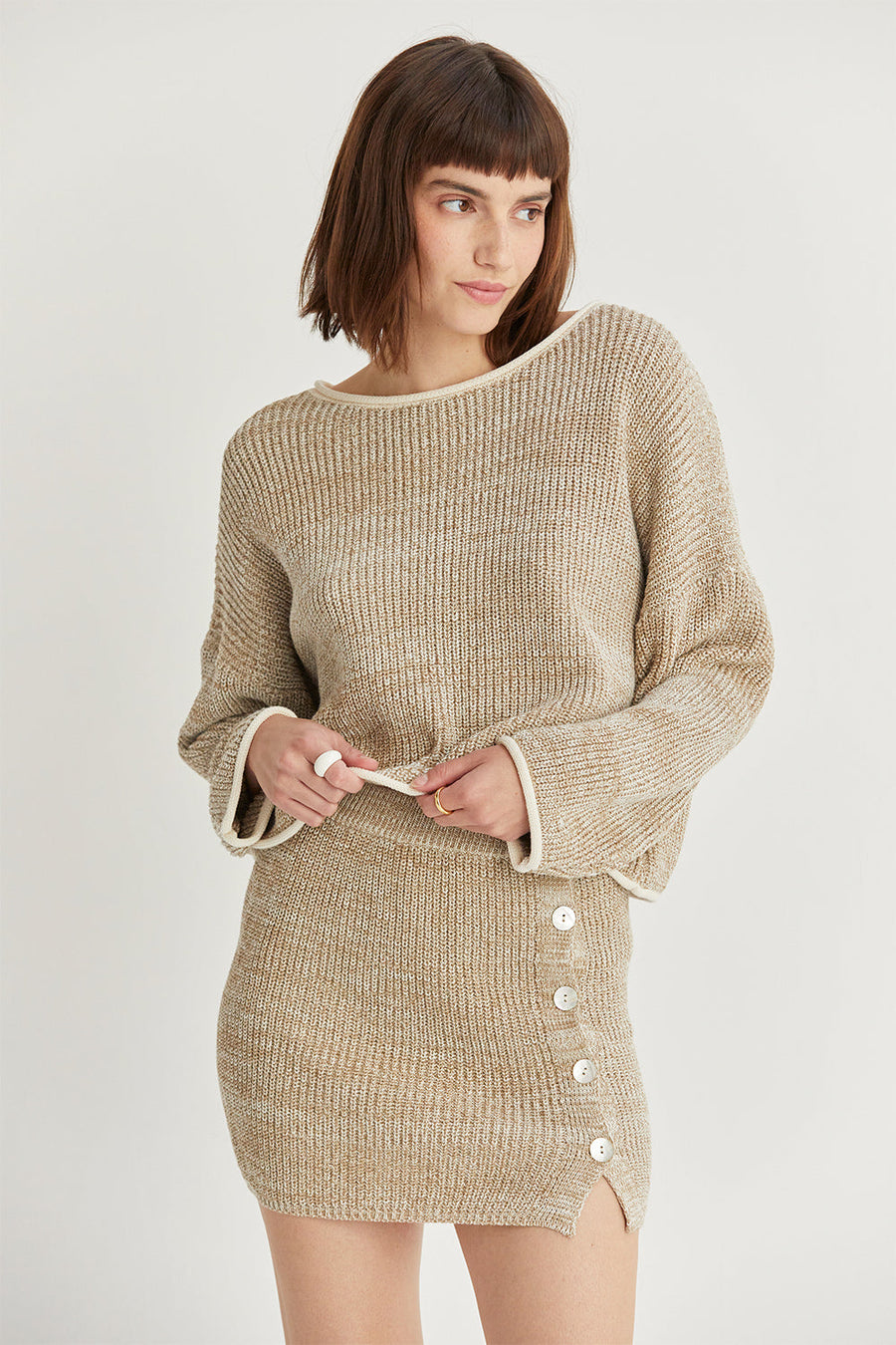 Bailey Sweater Mini Skirt